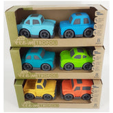 EcoMetropoli - Sustainable Wheat Straw 2-Pack Cars - Play Vehicles