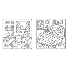 Edizioni del Borgo - Coccole di Natale - Cozy Coloring - Book Age: +3 - +6 - EDB59593A - Italian Edition