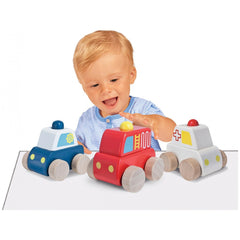 Eichhorn - Baby Emergency Car with Siren - Play Vehicles
