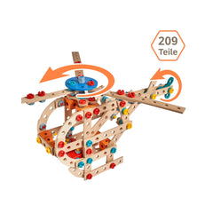 Eichhorn - Set di Costruzione 2 - in - 1 Elicottero e Nave - 5 Anni - 58701369