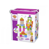 Eichhorn - Blocchi di Legno - 60 Pezzi - Giocattoli per Ordinare e Impilare - Giocattoli per Ordinare e Impilare