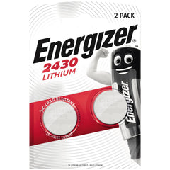 Energizer Batteria a Pulsante Cr 2430 3 V 2 Pezzi