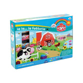 FILA - Pasta modellabile - Set Didò Nuova Fattoria - Stampi Animali 3D - 3 Anni