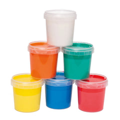 Feuchtmann - Set di 6 Maxi Tempere Finger Paint da 150 Gr - Arte e Fai da Te