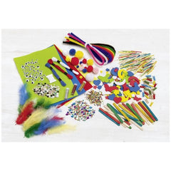 Folia - Kreativ Box Mixed Multi Activity 1300 Pezzi Tutto l'Anno Multi Colore - Arti e Mestieri
