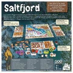 GateOnGames - Saltfjord - Giochi da Tavolo - 14+ - GOG22274 - Edizione Italiana