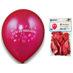 Globo - Palloncini Rosa "È una Femmina" - Confezione da 10