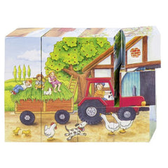 Gollness - Cube Puzzle Seasons On The Farm - Puzzles