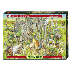 Heye - Puzzle Habitat Giurassico - Puzzles - +14 - HEY29727