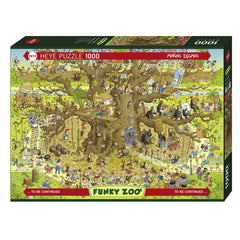 HEYE - Puzzle Habitat dei Primati - Puzzles - +14 - HEY29833
