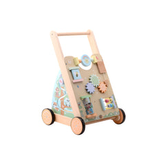 Johntoy - The Wooden Wildies Family Activities Babywalker - Baby Activity Toys