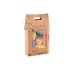 Johntoy - Wooden Cutting Vegetables - Pretend Professions & Role Playing