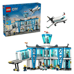 LEGO - Aeroporto della Città con Aereo - Set di Giocattoli da Costruzione