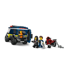 LEGO - Furgone di Trasporto Prigionieri della Polizia di Città - Giocattoli da Costruzione