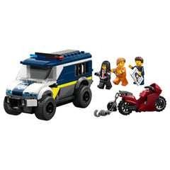LEGO - Furgone di Trasporto Prigionieri della Polizia di Città - Giocattoli da Costruzione