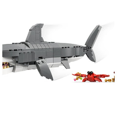LEGO - Creator 3 in 1 Squalo Feroce con Scrigno del Tesoro - Giocattoli da Costruzione