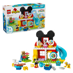 LEGO DUPLO Disney Mickey Mouse Clubhouse with Minnie & Pluto (10465) - 87 Pieces - Age +2 - Construction Set Toys