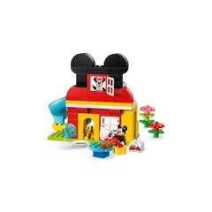 LEGO DUPLO Disney Mickey Mouse Clubhouse with Minnie & Pluto (10465) - 87 Pieces - Age +2 - Construction Set Toys