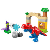 LEGO - Set di Costruzione - DUPLO Marvel Spidey-Rex - 2 anni - 25 Pezzi