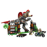 LEGO - Jurassic World Spinosaurus Dinosaur Escape - Construction Set Toys 820 Pcs Age +9 - 77982