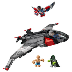 LEGO - Marvel Avengers Doomsday Quinjet - Construction Set Toys 433 Pcs Age +9 - 76347
