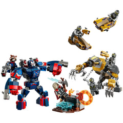 LEGO - Marvel - Avengers - Endgame - Thor contro Chitauri - Action Figures di Giocattoli