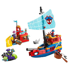 LEGO - Marvel Team Spidey Nave Pirata - Giocattolo da Costruzione