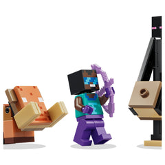 LEGO - Viaggio nel Portale del Nether e dell'End - Set di Costruzione Giocattoli