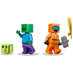 LEGO - Minecraft Zombie Dungeon - Set di Costruzione Giocattoli