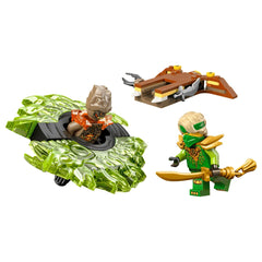 LEGO - Ninjago - Lloyd contro il Mostro di Terra Spinner - Giocattoli da Costruzione