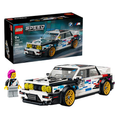 LEGO - Speed Champions BMW M3 (E30) - Construction Set Toys 358 Pcs Age +9 - 77263