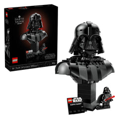 LEGO Star Wars Darth Vader Bust (75439) - 349 Pcs Galactic Empire Collector Model - Age: +18 - Construction Set Toys