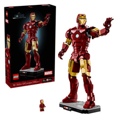 LEGO - Marvel Iron Man Mark 3 Edizione da Collezione - Set di Costruzione Giocattoli