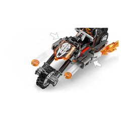 LEGO - Super Heroes Spider-Man contro Ghost Rider Moto - Giocattoli da Costruzione