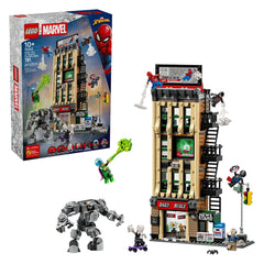 LEGO - Spider-Man contro Mysterio Il Daily Bugle - Set di Costruzione Giocattoli