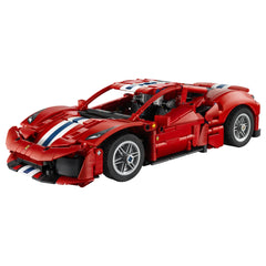 LEGO - Technic Ferrari 488 Pista Car - Construction Set Toys 882 Pcs Age +9 - 42235