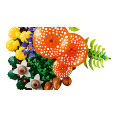 LEGO - Botanicals Woodland Mushrooms - Construction Set Toys - +18 - Decorazione Naturale - 72011505