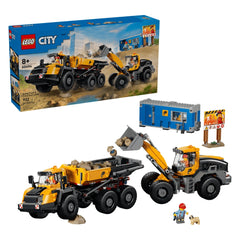 Lego - City Dump Truck & Front End Loader Construction Set Toys - Age: +8 - 60494