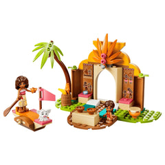 LEGO - Disney Moana Casa del Villaggio & Barca - Giocattoli da Costruzione - +4 - Idea Regalo - 72043282