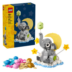 LEGO - Baby Elephant in the Sky - Construction Set Toys - +18 - Newborn Keepsake - 72040814