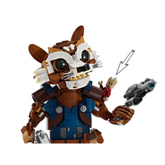 Lego - Marvel Super Heroes - Rocket e Baby Groot - Set di Costruzione Giocattoli
