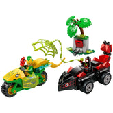 Lego - Marvel Super Heroes - Inseguimento del Veicolo Spin e Electro Dinosaur - Set di Costruzione Giocattoli