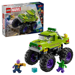 Lego - Marvel Super Heroes - Il Camion di Hulk contro Thanos - Set di Costruzione Giocattoli