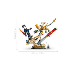 Lego - Ninjago Battle at the Dragon's Blade Construction Set Toys - Age: +9 - 71871