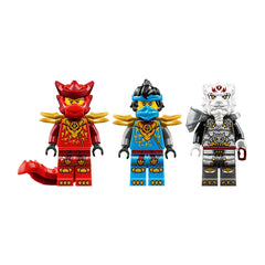 LEGO - Ninjago Zilvar e Grimtak la Bestia Drago - Giochi da Costruzione - +7 - 72071863