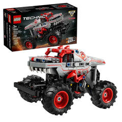 Lego - Technic - Monster Jam ThunderROARus Pull-Back - Set di Costruzione Giocattoli