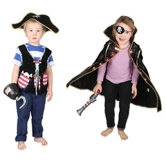 Liontouch - Pirate Eye Patch - Pirate Red Stripe - Pretend Professions & Role Playing