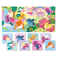 Ludattica - Baby Puzzle Collection - Unicorns - Puzzles