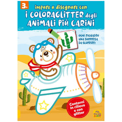 MACRO JUNIOR - Impara a Disegnare con Colori Glitter Animali Carini - Libri