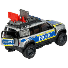 Majorette Land Rover Defender 90 Veicoli da Gioco della Polizia